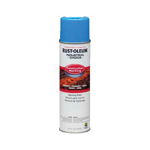 Rust-Oleum 264694 M1400 General Purpose Water Base Marking Paint, 20 oz Container, Liquid Form, Caution Blue, 400 linear ft/gal with 1 in W Stripe Coverage