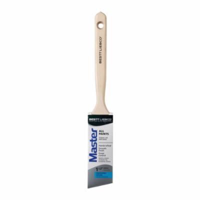 Bestt Liebco 552566200 Angular Sash Brush, 1-1/2 in, 2-7/16 in OAL, Wood Handle