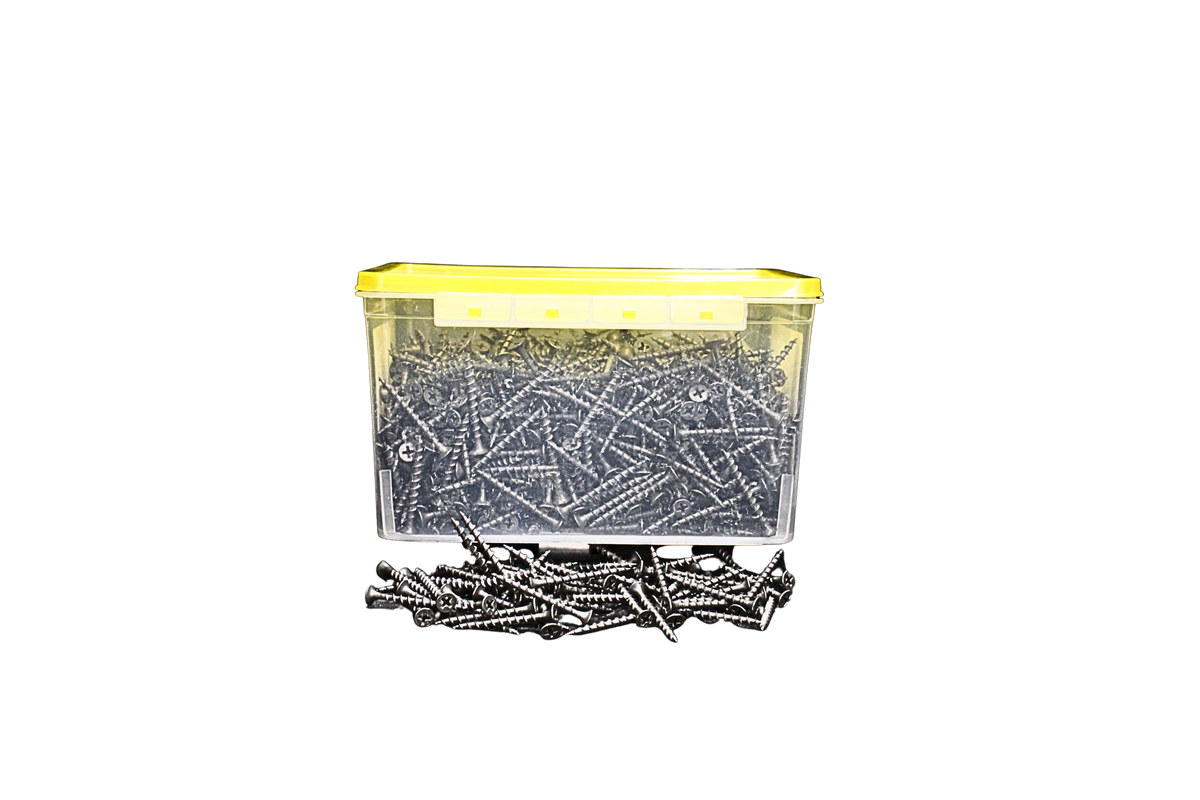 Grabber Drywall Screws – Drill Point / Clear Zinc - Bulk #6 x 1-7/8” Bulk Box