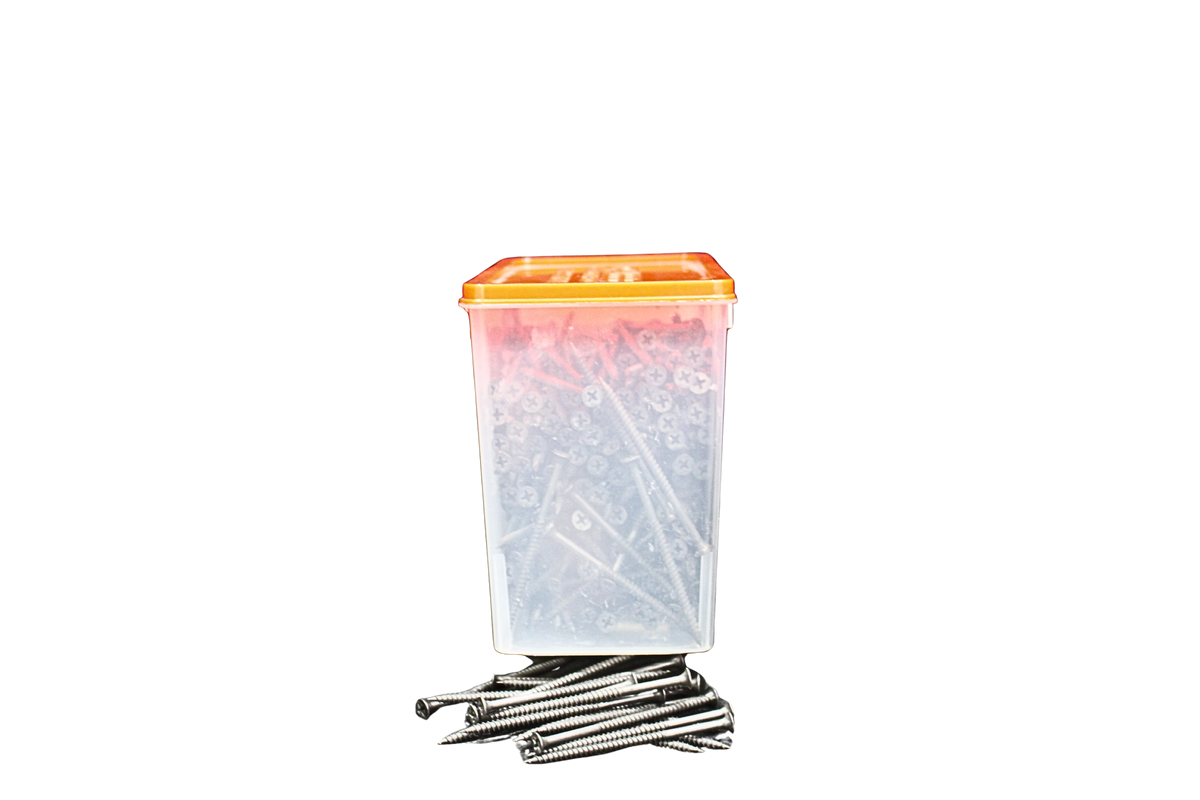 Grabber Drywall Screws – Drill Point / Clear Zinc - Bulk #8 x 3” Bulk Box