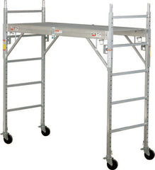 Circle Brand 6' Aluminum Rolling Tower Scaffold