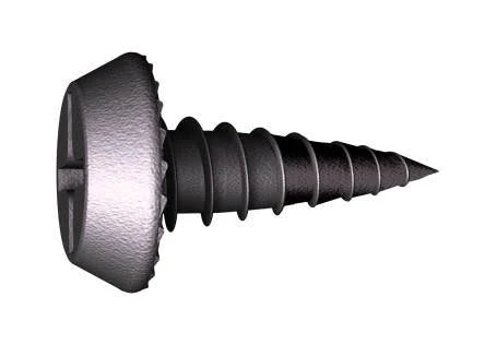 Grabber #7 x 7/16” Phillips, Pan Framing Head, Fine Thread, Vector Point Phosphate Screws Bulk Box (15000pcs)
