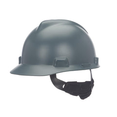 MSA 10203084 V-Gard Head Protection Hat, 6-1/2 Fits Mini Hat, 8 Fits Max Hat, Polyethylene, Fas-Trac III Suspension, ANSI Electrical Class Rating: Class E, ANSI Impact Rating: ANSI Z89.1-2014 Type 1