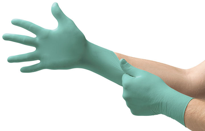 Microflex NPG-888-M NeoPro NPG-888 Non-Sterile Single Use Disposable Gloves, M, Neoprene, Green, 9.6 in L, Non-Powdered, Textured Finger, 5.1 mil THK, Application Type: Exam/Medical Grade, Ambidextrous Hand