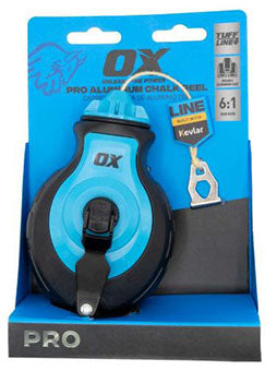 OX PRO ALUMINUM BODY CHALK REEL 6X GEAR