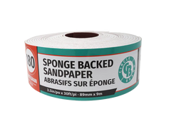 Circle Brand Sandpaper Roll 3.5" x 30'  (Sponge-Back)