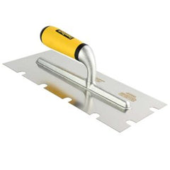 TapeTech 12 X 5 EIFS U-Notch Trowel 1/2 X 1/2 X 2